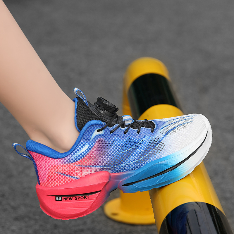 Zapatos para niños 2025 primavera y verano nuevos zapatos deportivos para correr para niños medianos y grandes zapatos para correr profesionales transpirables y livianos