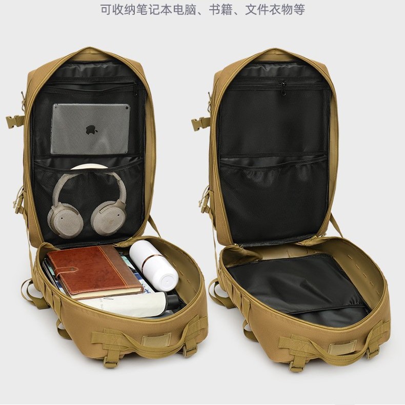 Mochila táctica de camuflaje transfronterizo nueva mochila deportiva al aire libre resistente al desgaste de gran capacidad bolsa de camping multifuncional bolsa de ciclismo