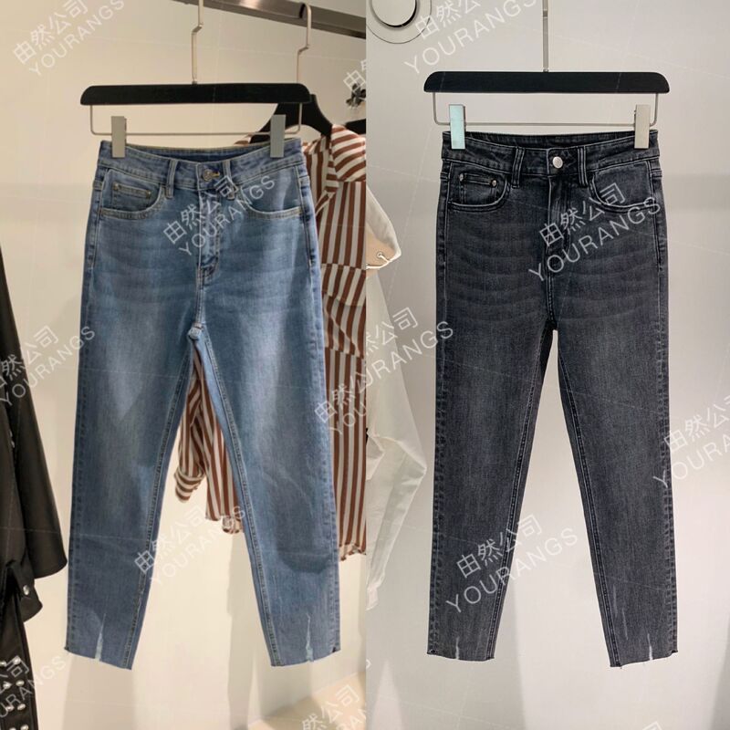 [Clearance 60] Soft and Thin, Straight-Leg Tk High-Waisted Slimming Jeans That Differ from Ordinary Ones