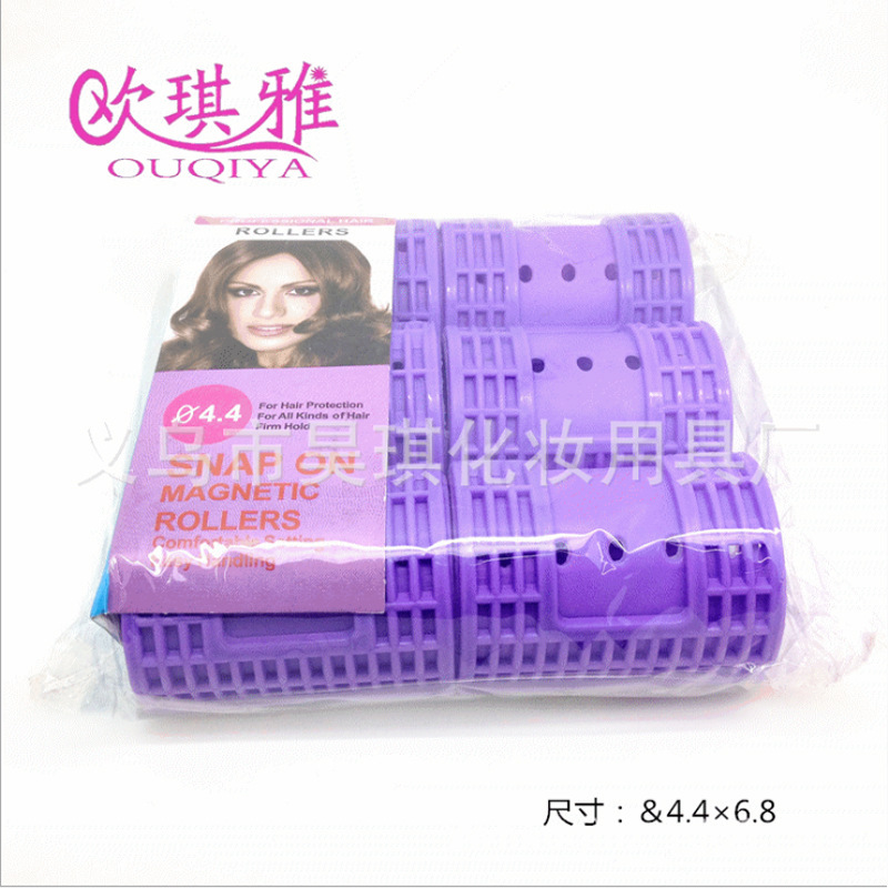 Rollo de pelo de nylon con dientes rollo de pelo esponja rollo de sueño