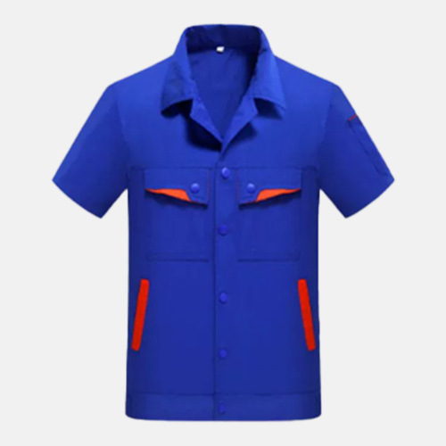 Winter Cotton Long-Sleeve Workwear Set Electric Welding Suit Protective Gear with Reflective Strips Anti-Static Motor Repair Electrician Workshop Uniform