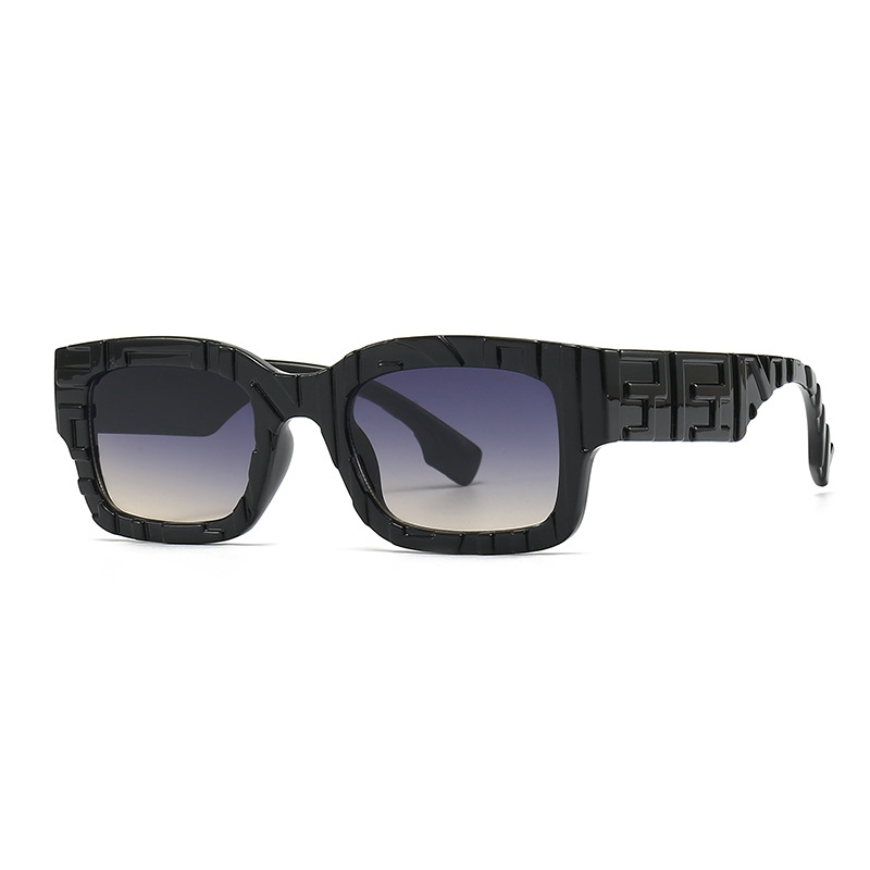 European and American sunglasses ins fashion square sunglasses men's large frame sunglasses women's sunglasses 103_voghion.com
