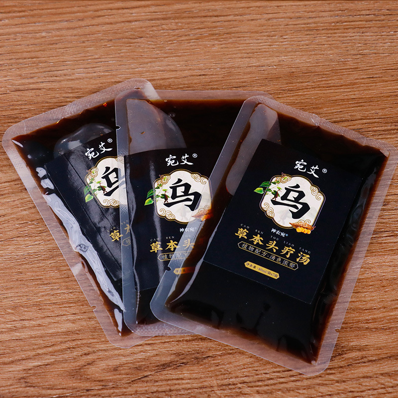 草本の頭の治療のスープは髪をケアして髪を固めます。|undefined