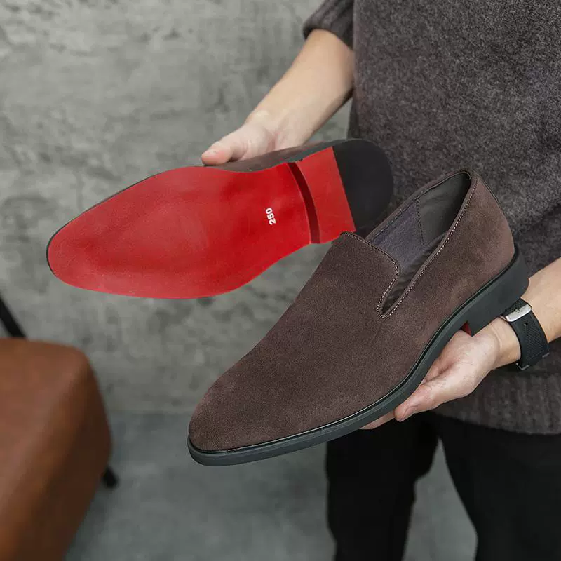 Мужская обувь Весенняя осень Британские бизнес-обувь, модная мягкая кожа, удобная свадебная обувь, мужская 38-46 ярдов