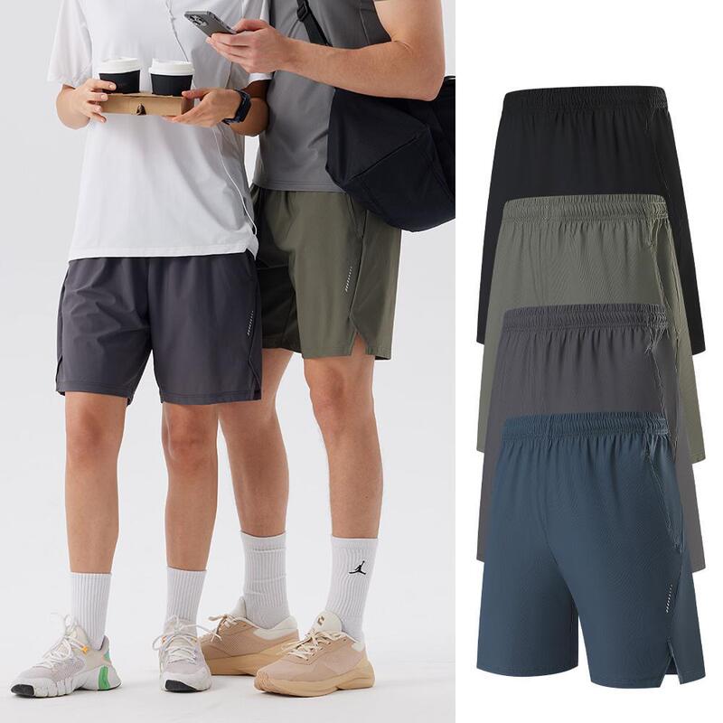 2025 Amazon Outdoor Explosive Five-piece Single-layer Shorts Split Design Double-side Zipper Pocket Side Reflective