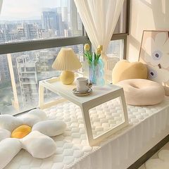 出窓小さなテーブル屋外ポータブル折りたたみテーブルベッドコンピュータテーブルプラスチックテーブル畳小さなコーヒーテーブル