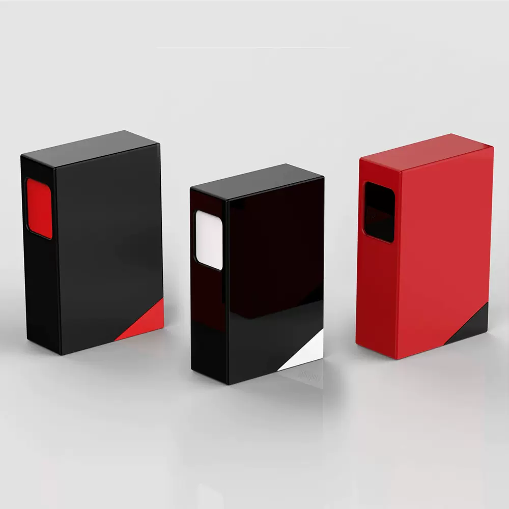 热销新款侧开ABS塑料烟盒男士便携式香烟盒防水防压硬壳多色