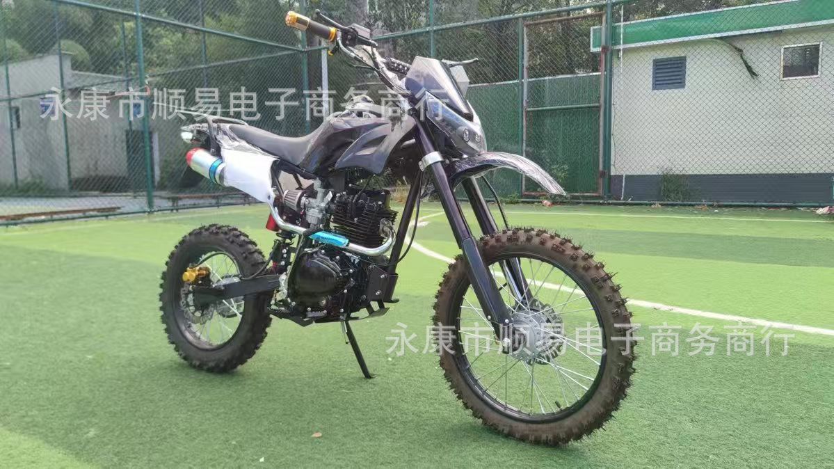 Two-Wheeled Off-Road Motorcycle 150C Adult Gasoline Mini Mountain Bike All-Terrain Venue Road Race