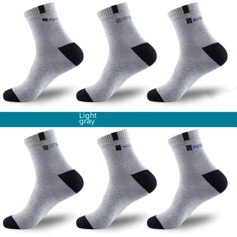 thumbnail image 4 of Calcetines de tubo para hombre, calcetines de tubo de otoño e invierno, calcetines deportivos de marea, calcetines de baloncesto para negocios, DEPORTE, 4 of 5