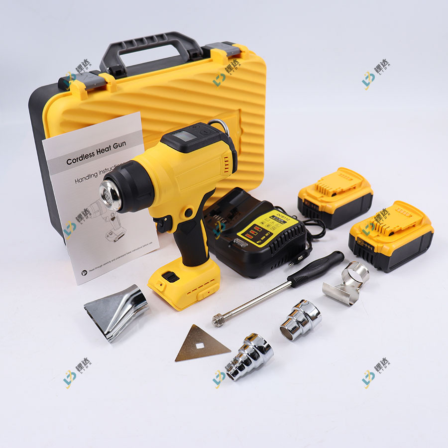 Transfronterizo multifuncional inalámbrico litio eléctrico pistola de aire caliente pequeña reparación inalámbrica pistola de aire caliente pistola de soldadura de plástico carga de película de contracción térmica image 10