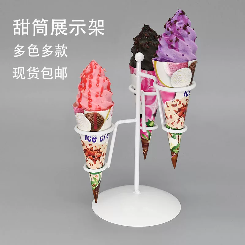 Stand for ice cream, dessert decorations, props, tubing