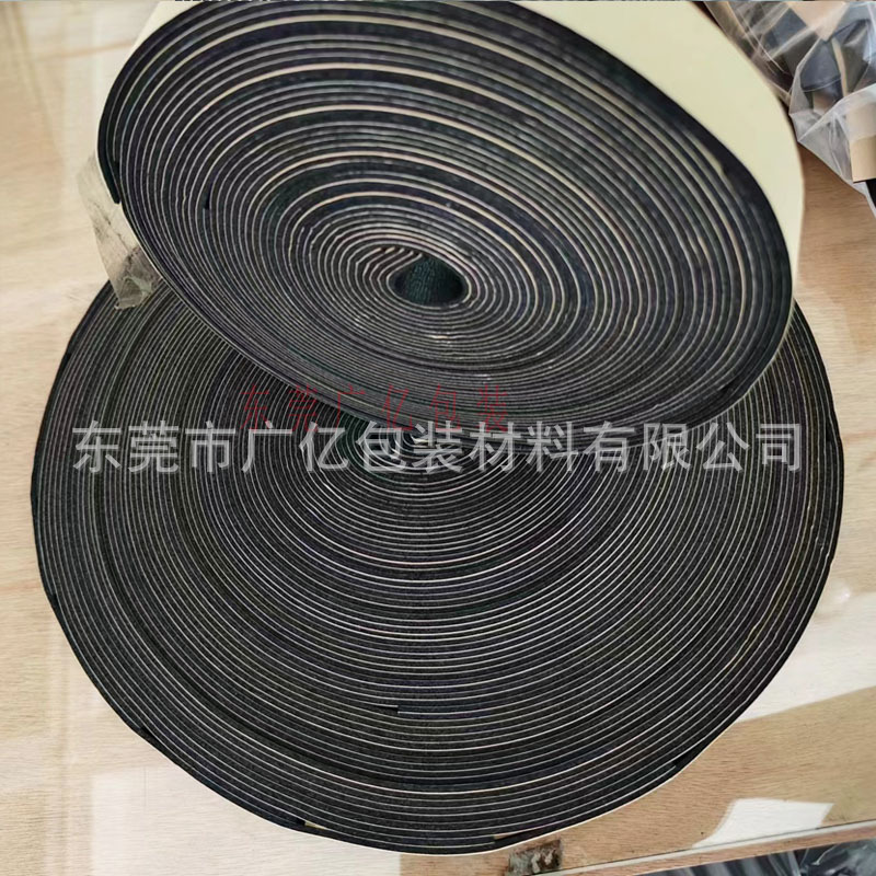 厂家供应EVA泡棉胶垫黑色防火EVA脚垫单面自粘EVA泡棉胶垫密封条