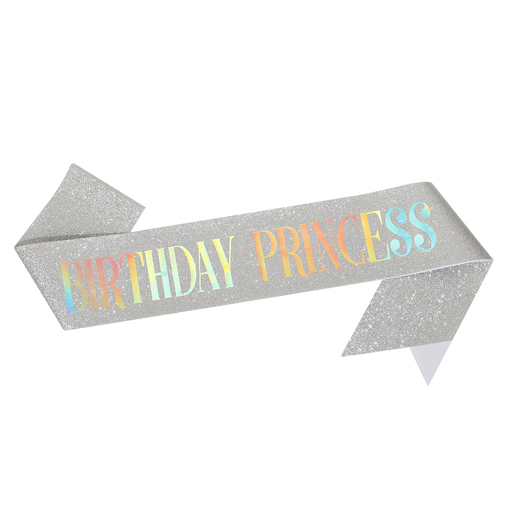 Nuevo en stock Estación Internacional cumpleaños princesa cumpleaños corona correa de hombro cinturón ceremonial