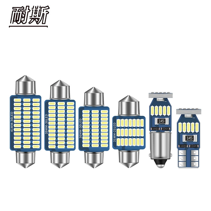 Автомобильная лампа для чтения светодиодный внутренний свет багажник свет автомобильное освещение двойной точечный свет T10 свет крыши свет