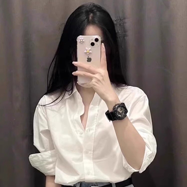Summer white shirt