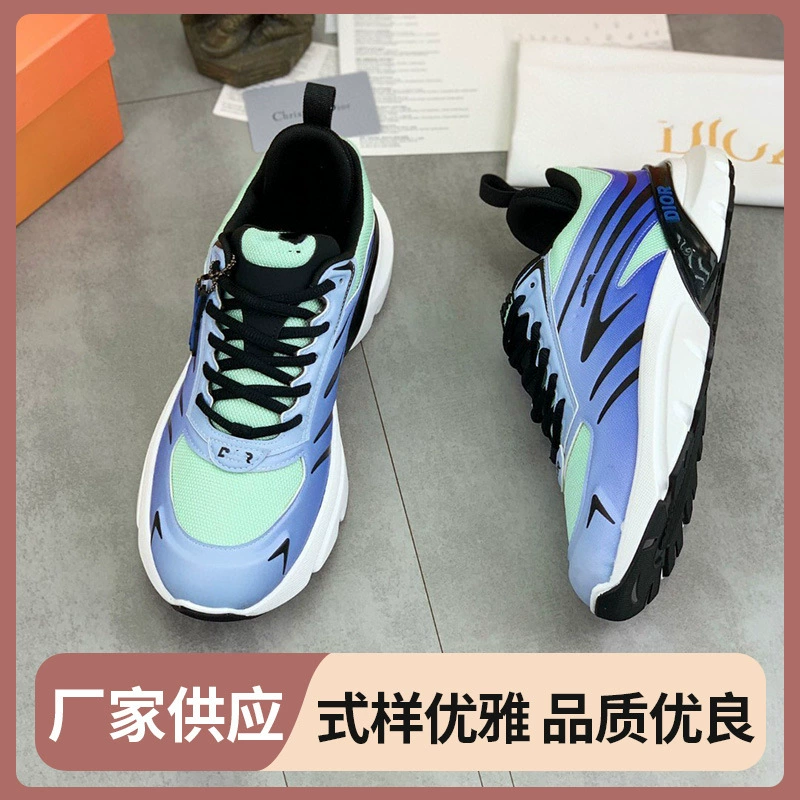 D Home 2024 новая пара интернет красная папочка обувь мода дикие толстые подошвы повышенной спортивной обуви повседневная обувь