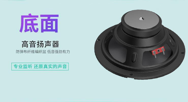 Factory Cross-Border 6.5/8/10/ 12inch Car Subwoofer Ktv Bucket Speaker DIY Speaker Heavy Bass Subwoofer