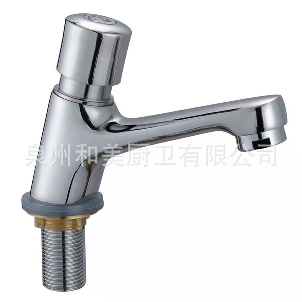 Copper body 96 style delay basin faucet