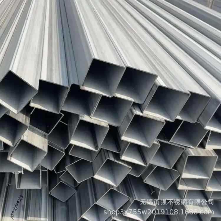 厂家批发 304不锈钢镜面方管 抛光拉丝201不锈钢型材方形管
