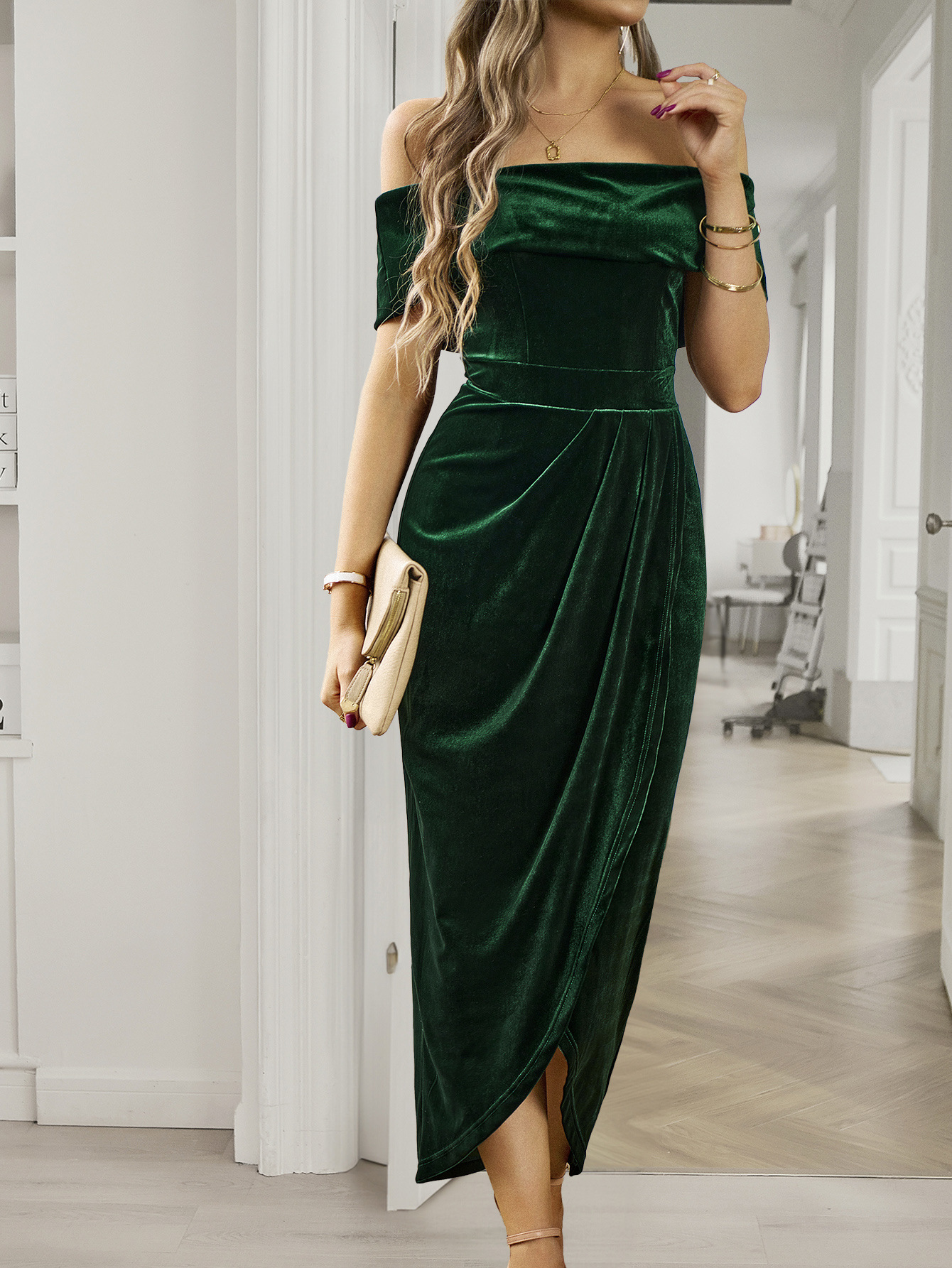 Women's Elegant Maxi Bodycon Dress
