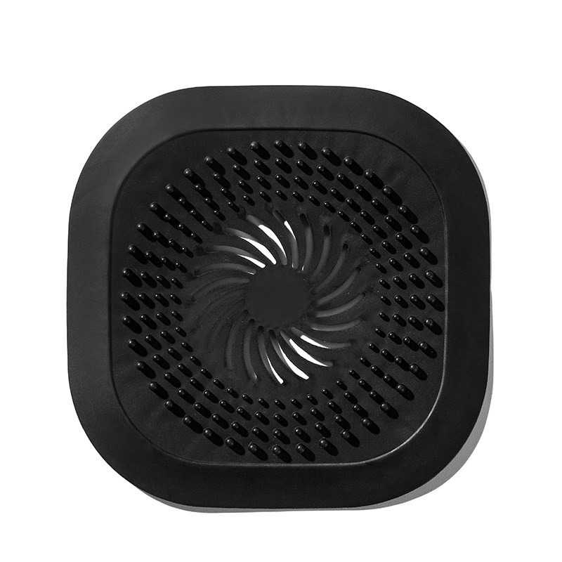 Fregadero de cocina cubierta de drenaje de piso de silicona desagüe del baño Filtro Anti-Cabello boca de alcantarillado Filtro Anti-bloqueo neto