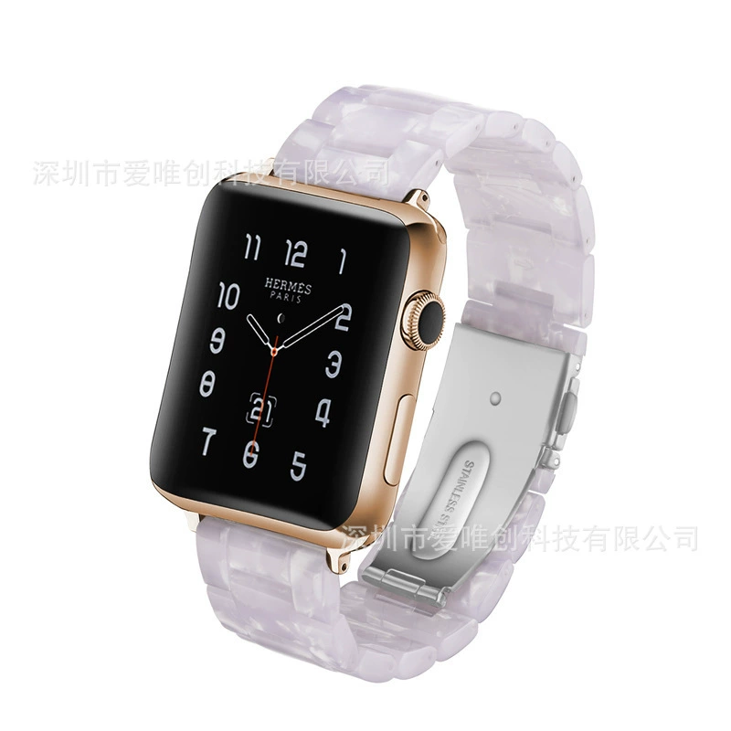 [Совместимый с Apple Watch7/7s/8/9 смола браслет смола跨境 экологичный iwatch браслет]