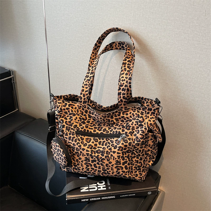 (Cross-border trading), capacious shopping bag one shoulder, zebra