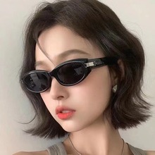 2023新款韩版gm小框复古女高级感猫眼墨镜欧美网红防紫外线太阳镜