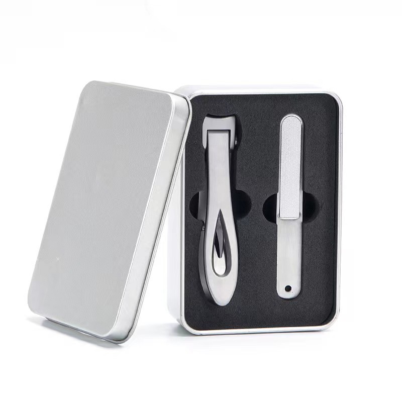 Directo de fábrica cortaúñas traje herramientas de uñas cortaúñas exfoliante Borde de acero inoxidable cortaúñas al por mayor