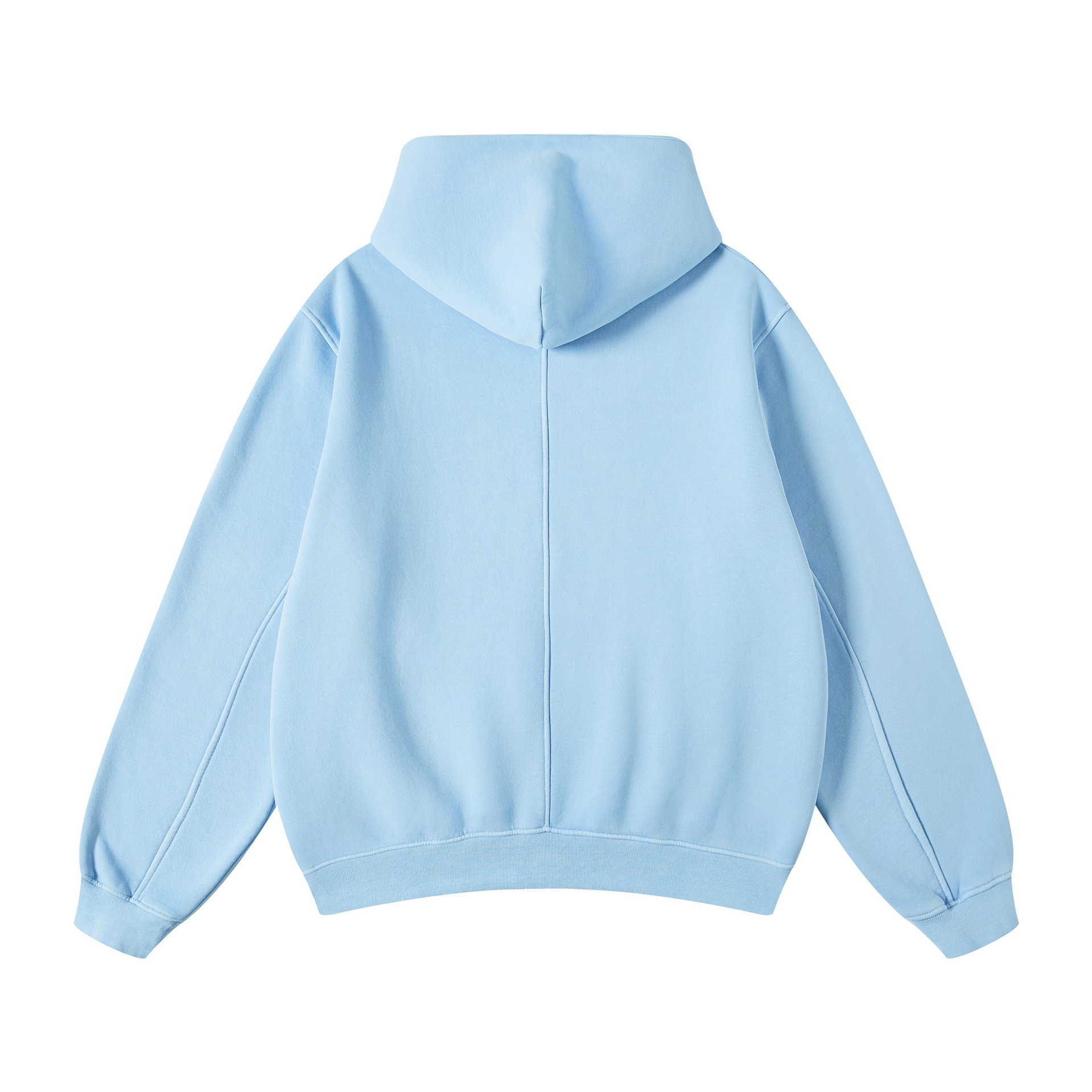 Men's Heavyweight Washed Hooded Sweatshirt For Autumn And Winter_voghion.com