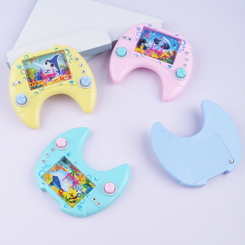 Juguete educativo creativo de los niños mango máquina de agua anillo nostálgico máquina de juego de mano recuerdos de la infancia pequeño regalo al por mayor