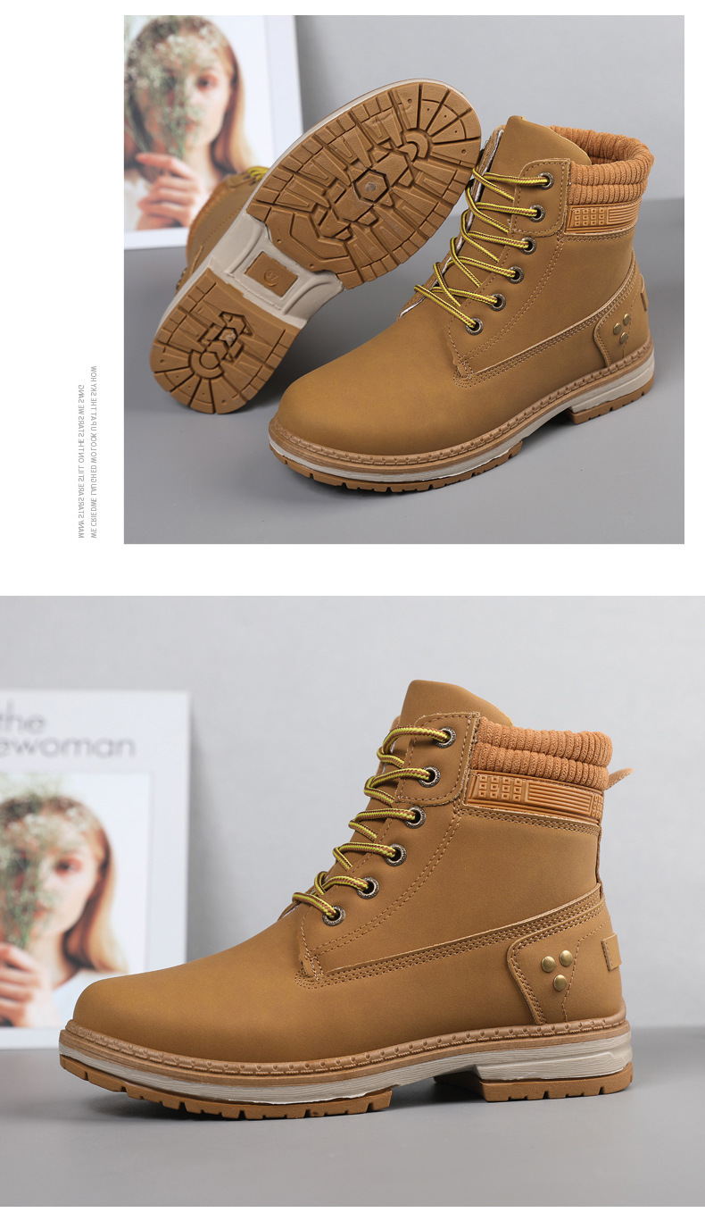 2023 nuovi stivali Martin in stile coreano di grandi dimensioni stivali da donna per il commercio estero transfrontaliero stivali da esterno con suola spessa autunnali e invernali all-match sin_voghion.com