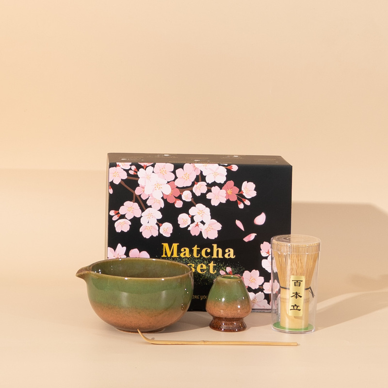 Matcha bowl, matcha whisk, matcha brush, Japanese tea whisk, matcha cup, powder bowl, stirrer, tea whisk set