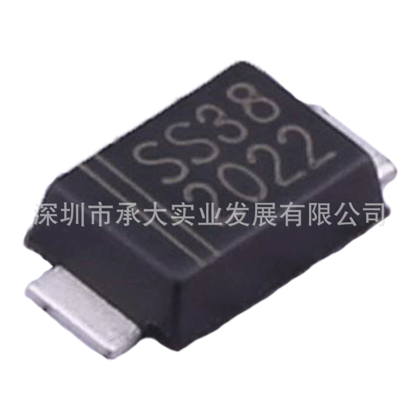 晶导微电子 SS38F упаковка SMAF клеимая диод Шоттки оригинал