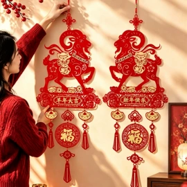 场地布置道具;喜字;节庆用品