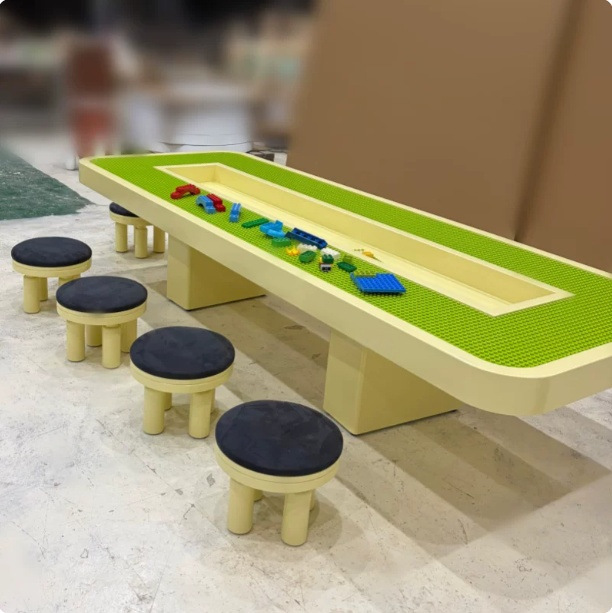 Qikodo Building Block Table Children's Multifunctional Toy Table Large Blocks Boys Girls Educational Assembly Large Early Education Toy Qikodo Building Block Table Children's Multifunctional Toy Table Large Blocks Boys Girls Educational Assembly Large Early Education Toy