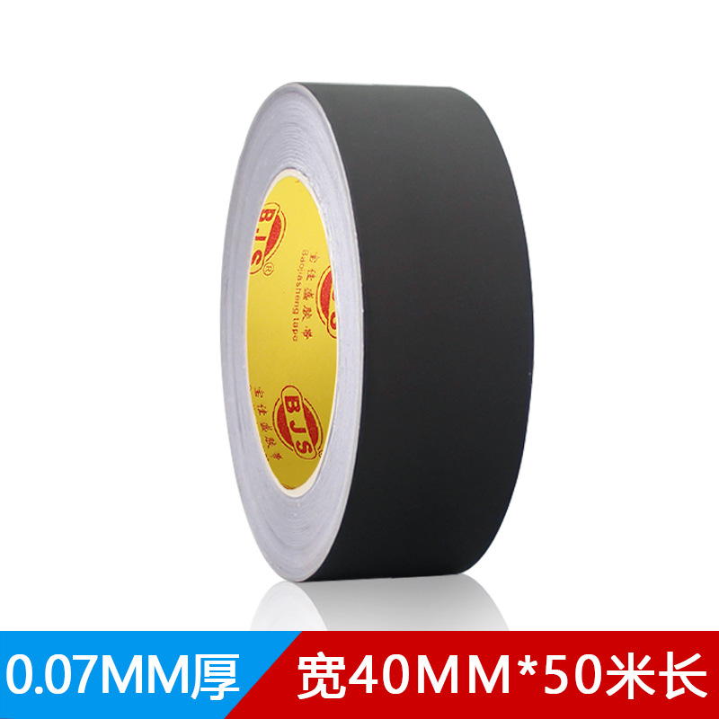 Cinta de papel de aluminio negro mate resistente a altas temperaturas protector solar sellado impermeable ignífugo reparación de fugas de papel de estaño negro