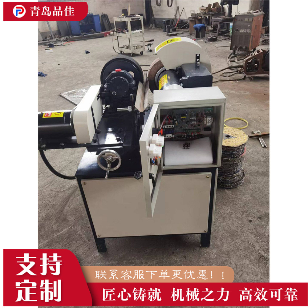 单双组立式直管抛光机 圆管圆棍除锈抛光机 金属管外圆打磨机