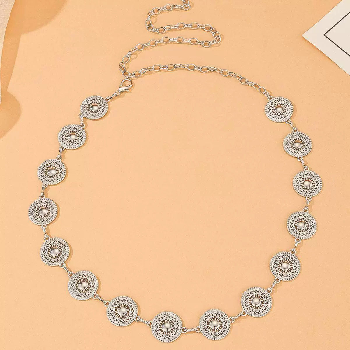Chain, golden accessory, high-quality style, punk style