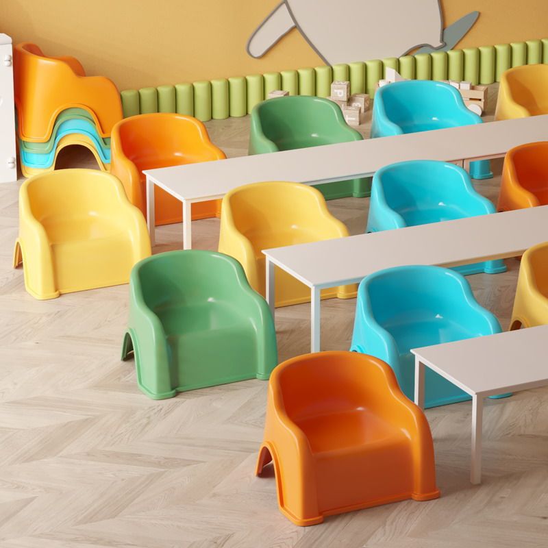 Color de dopamina para niños respaldo asiento de baño playa asiento pequeño asiento para bebés taburetes bajos taburetes de ángulo recto image 2