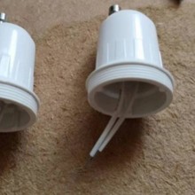 供应罗口塑料灯头配件 GU10塑胶灯座配件 LED照明灯杯塑料灯头件