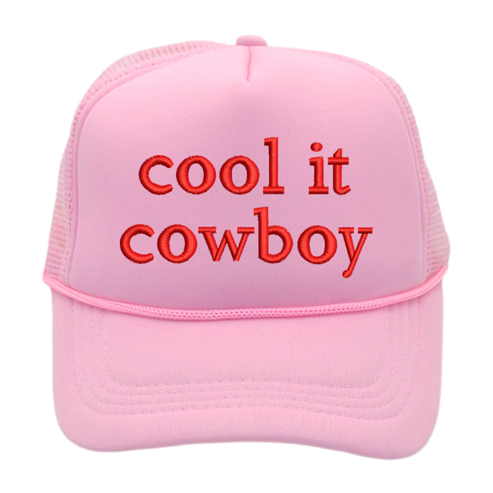 Vacation, Sweet Style Flat Eaves Rim Women's Vacation Sweet Letter Embroidery Flat Eaves Baseball Cap