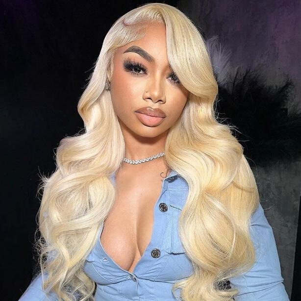 F 73458 Front Lace Wavy Wig Amazon Cross-Border Europe
