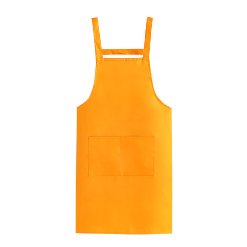 Manufacturer's apron wholesale printed logo work clothes promotional gifts kitchen shoulder straps advertising printed apron adult