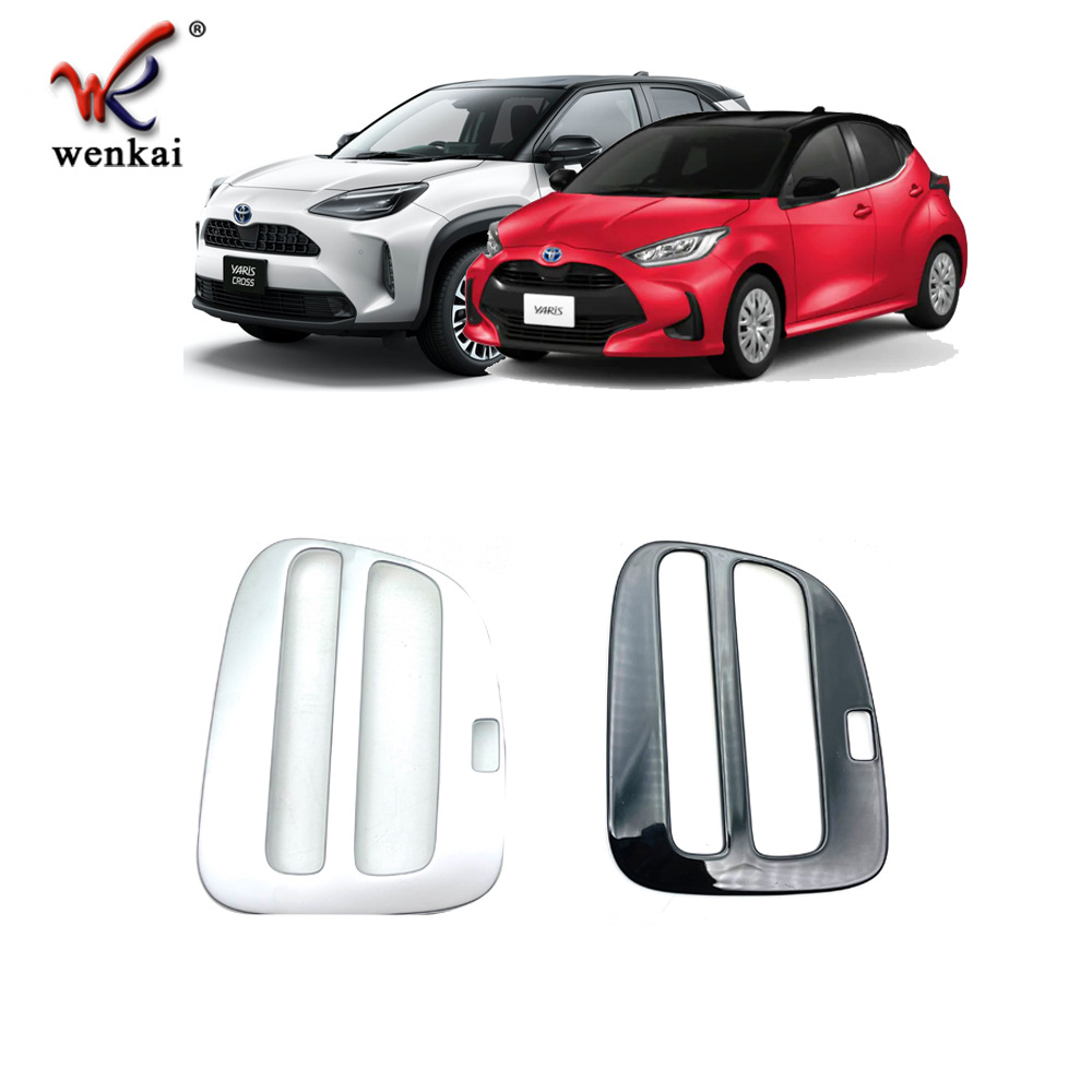 Adecuado para Toyota 21 Yaris Cruz modificado marco del engranaje Yaris Panel de Cambio especial lentejuelas
