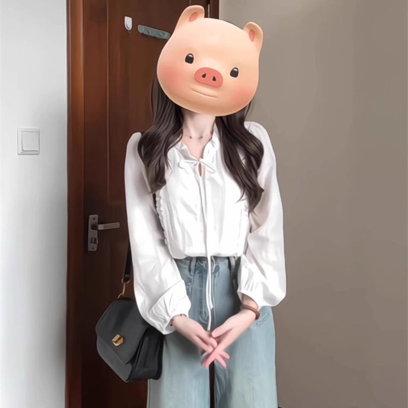 白色衬衫女开春新款法式蕾丝刺绣衬衣漂亮小个子设计感上衣夏|undefined