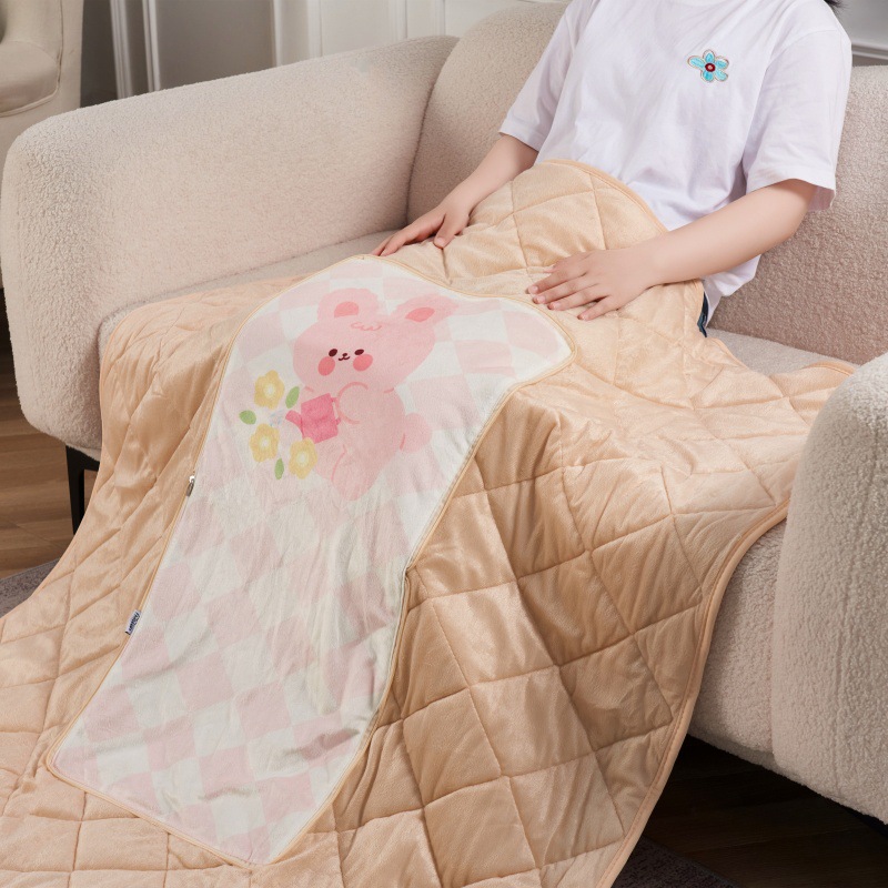 两用抱枕被定制logo马年靠垫被子多功能车用促销礼品含芯靠垫抱枕