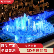 全息沙盘3d显示交互展厅房地产楼盘学校智能软件数字电子沙盘厂家