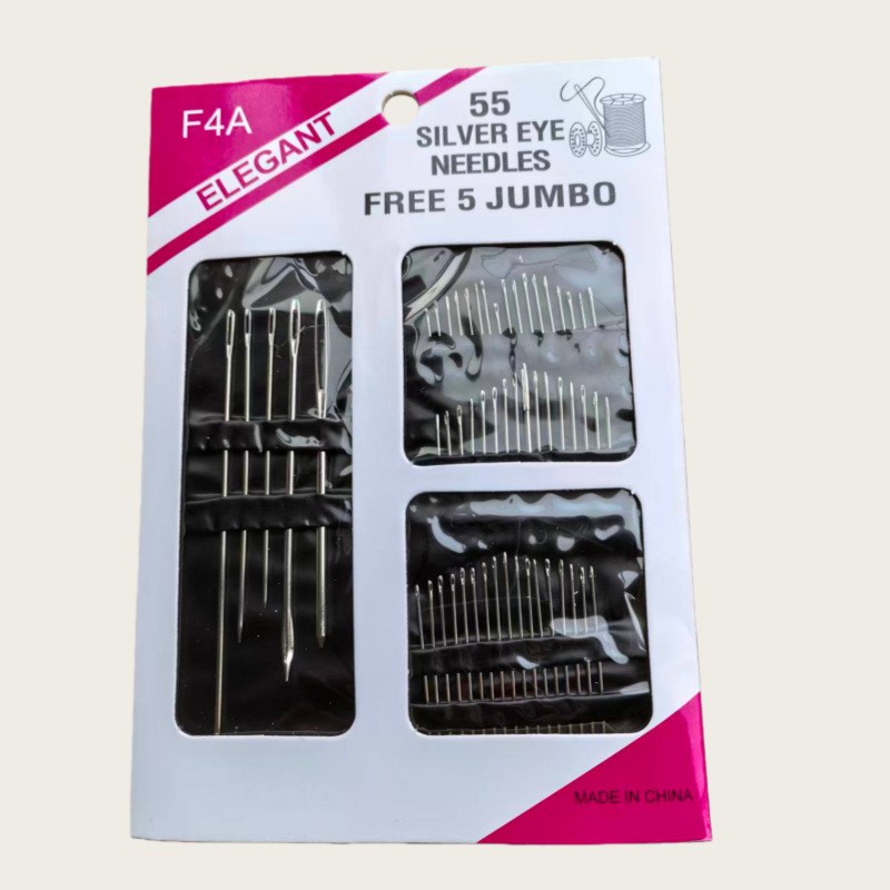 Transfronterizos venta caliente tarjeta de aguja de costura manual doméstica aguja de costura multifuncional accesorios de costura de ropa al por mayor