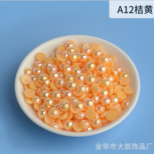 Purple beads pearl for manicure